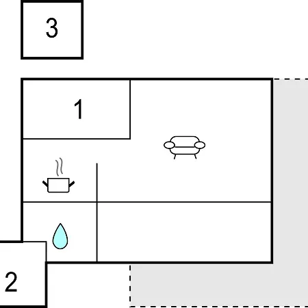 Semesterbostad Awesome In With 3 Bedrooms And Wifi 2